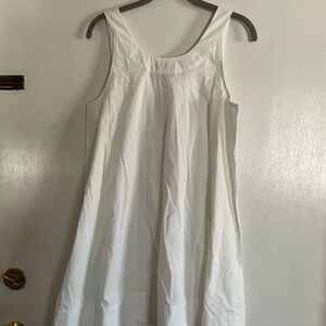 White Sleeveless Dress from JCrew